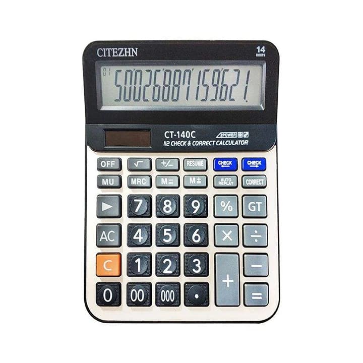 ماشین حساب سیتی زن مدل CT – 140 C — تصویر ۲