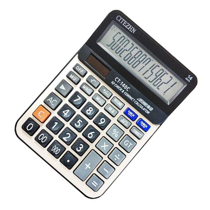 ماشین حساب سیتی زن مدل CT – 140 C — تصویر ۳