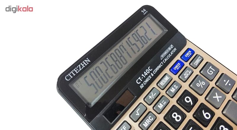 ماشین حساب سیتژن مدل CT-140C — تصویر ۷