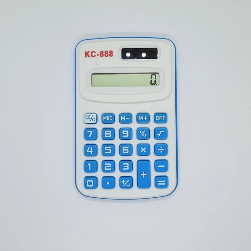 ماشین حساب مدل کارتی کد KC-888 — تصویر ۲