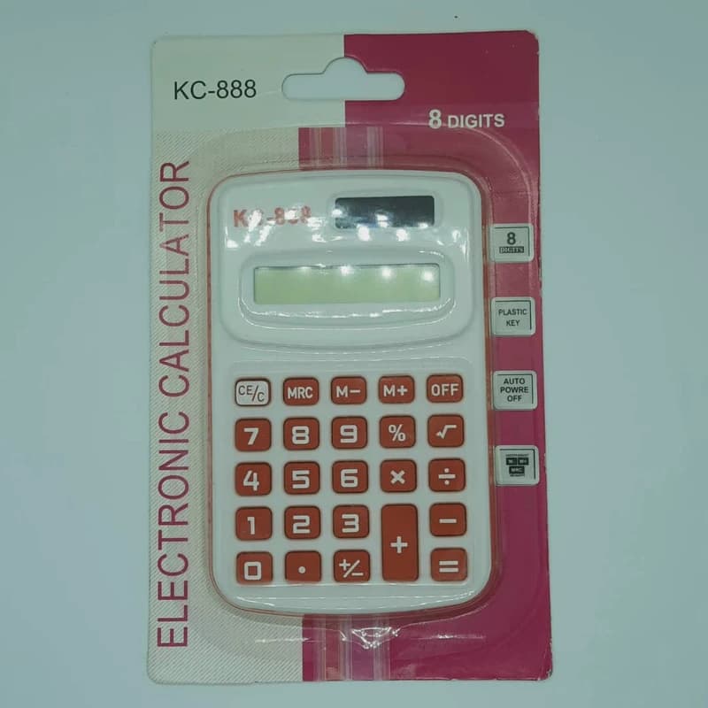 ماشین حساب مدل کارتی کد KC-888 — تصویر ۱۱