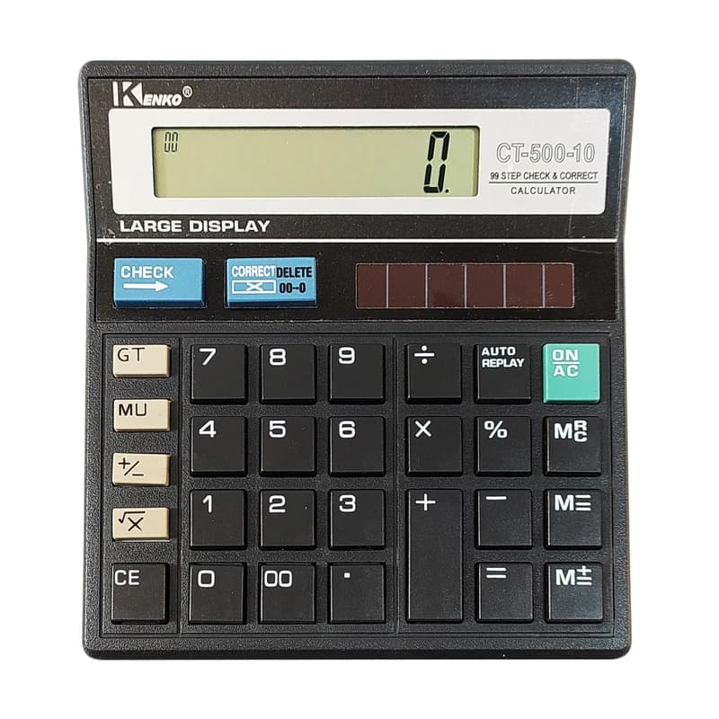 ماشین حساب کنکو مدل CT-500-10 — تصویر ۱۰
