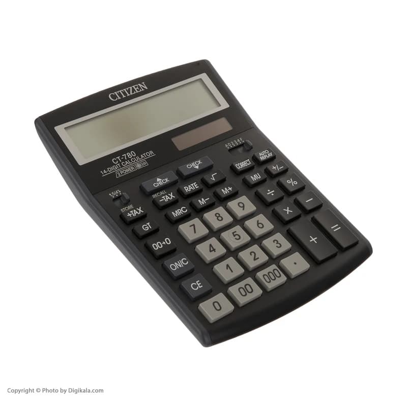 ماشین حساب سیتیزن مدل CT-780 — تصویر ۴
