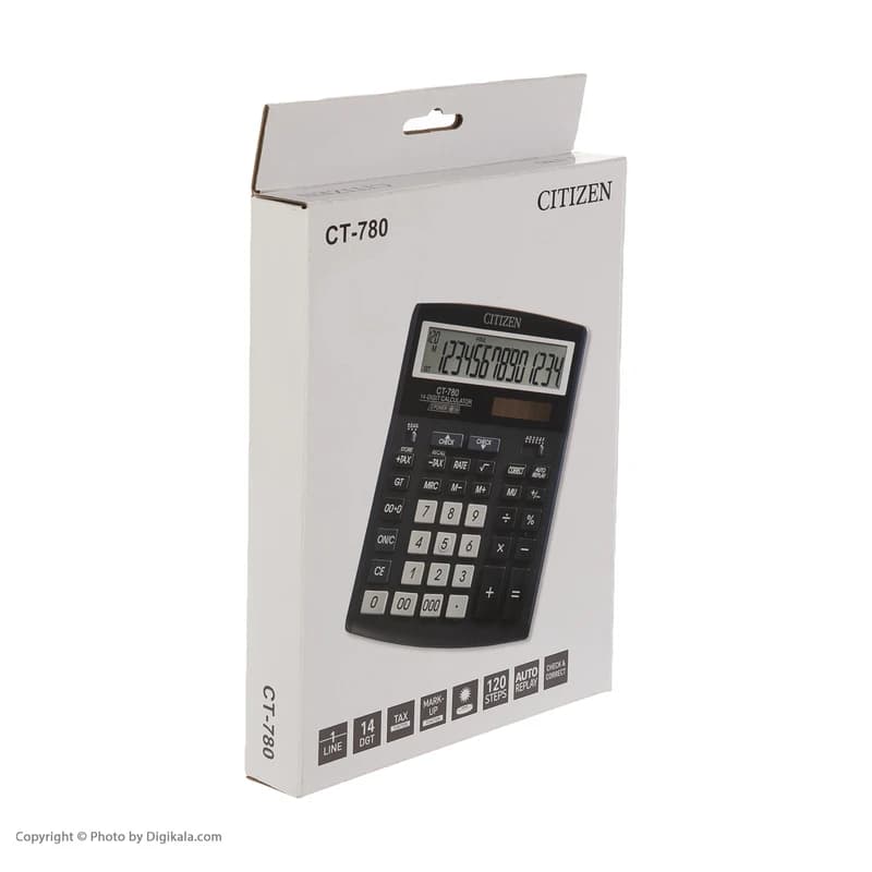 ماشین حساب سیتیزن مدل CT-780 — تصویر ۱۲