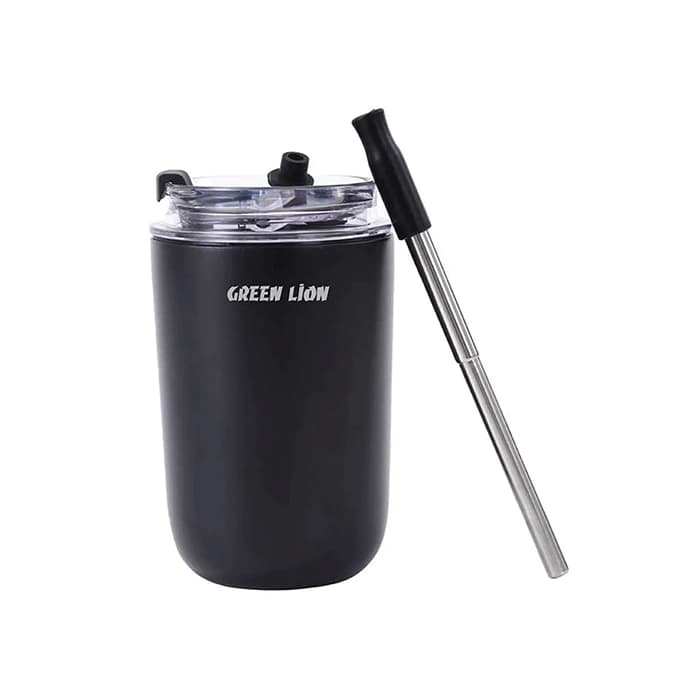 تراول ماگ وکیوم گرین لاین مدل Lite 280ml Black — تصویر ۲