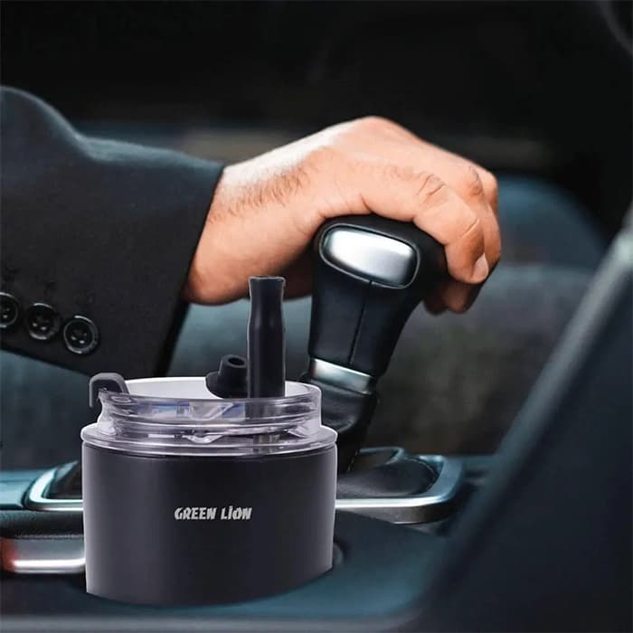 تراول ماگ وکیوم گرین لاین مدل Lite 280ml Black — تصویر ۷