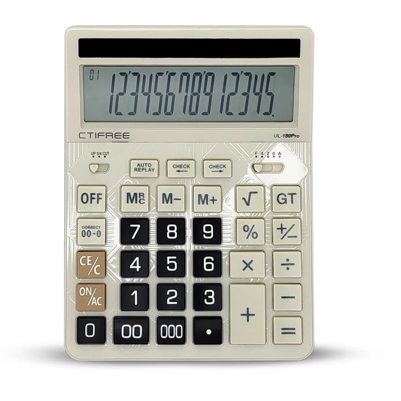 ماشین حساب سیتی فری مدل UL-180Pro — تصویر ۵