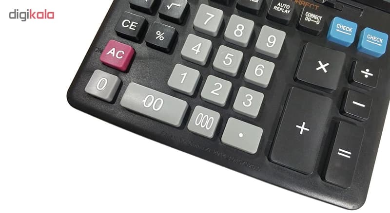 ماشین حساب کاسیک مدل DR-2130BK — تصویر ۶