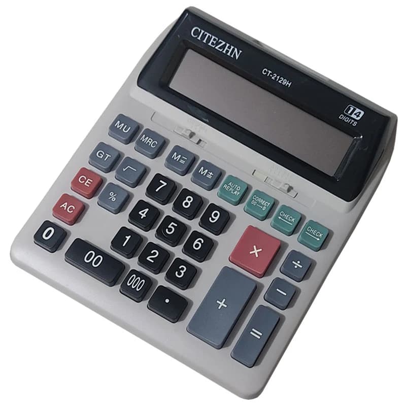 ماشین حساب سیتی زن مدل CT-2129H — تصویر ۶