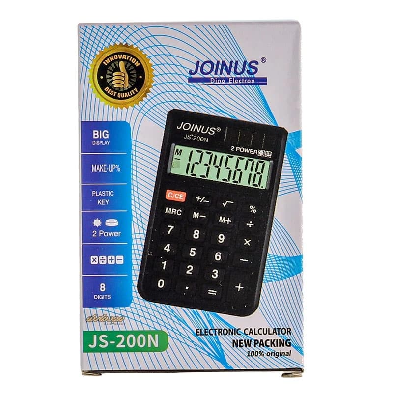 ماشین حساب مدل js-200n — تصویر ۳