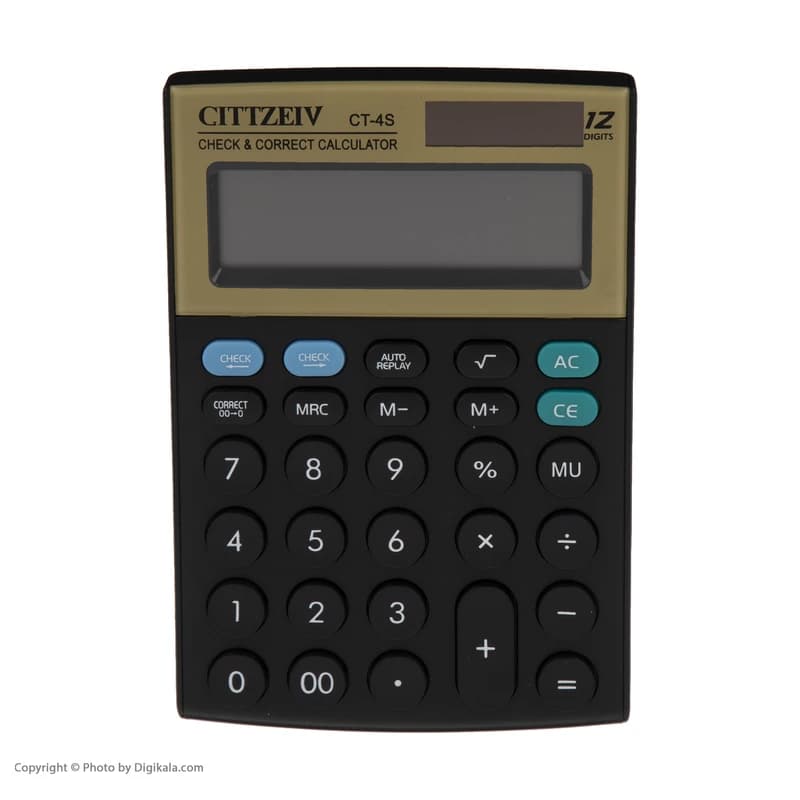 ماشین حساب سیتیزیو مدل CT-4S — تصویر ۳