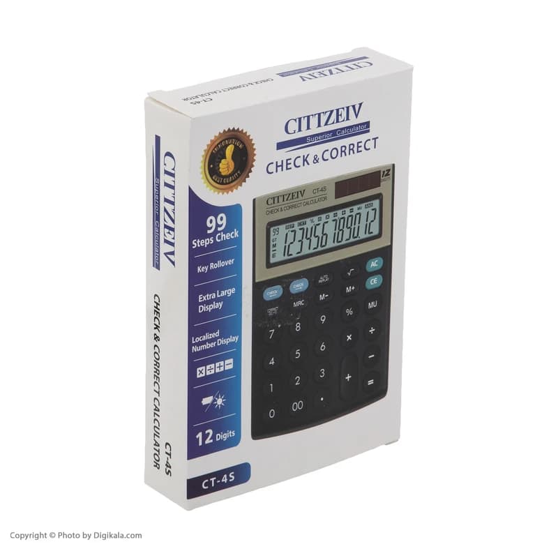 ماشین حساب سیتیزیو مدل CT-4S — تصویر ۶