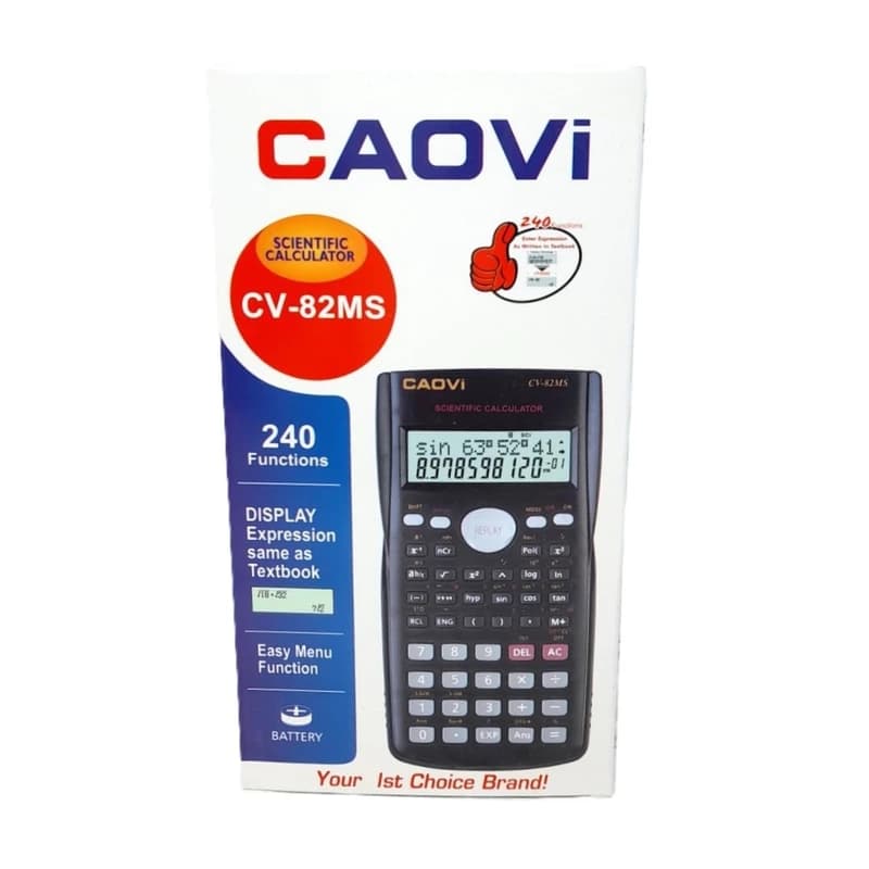 ماشین حساب مدل مهندسی کد CV-82MS — تصویر ۵