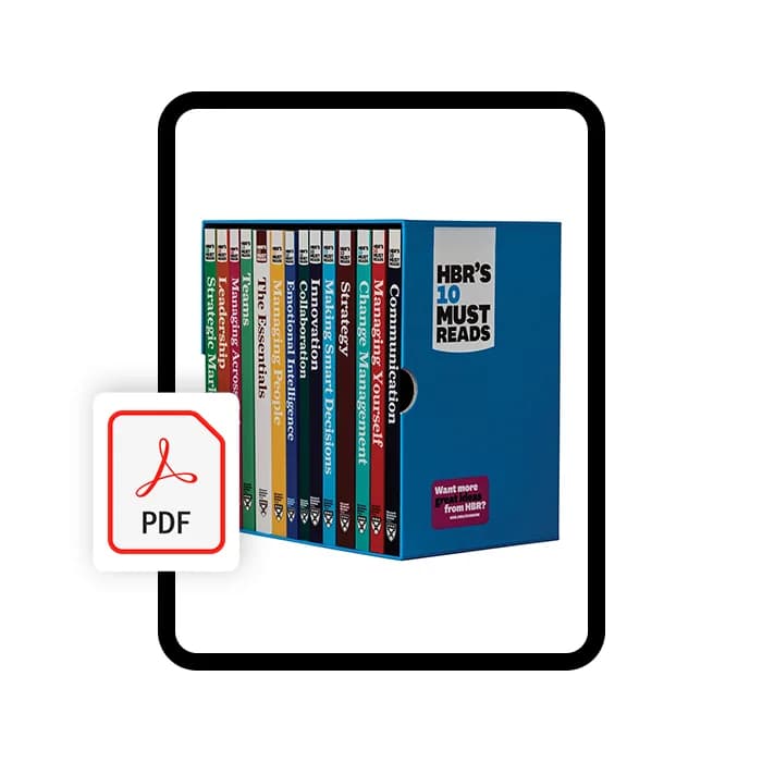 کتاب الکترونیکی HBR’s 10 Must Reads Ultimate Boxed Set