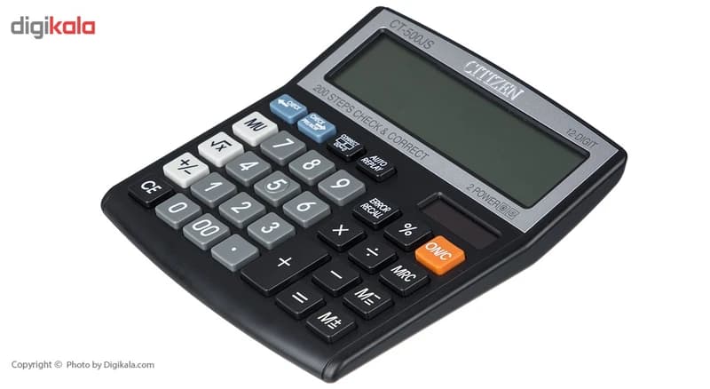 ماشین حساب سیتیزن مدل CT-500JS — تصویر ۴