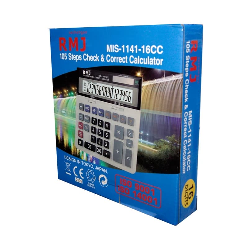 ماشین حساب آر ام جی مدل MIS-1141-16C — تصویر ۳