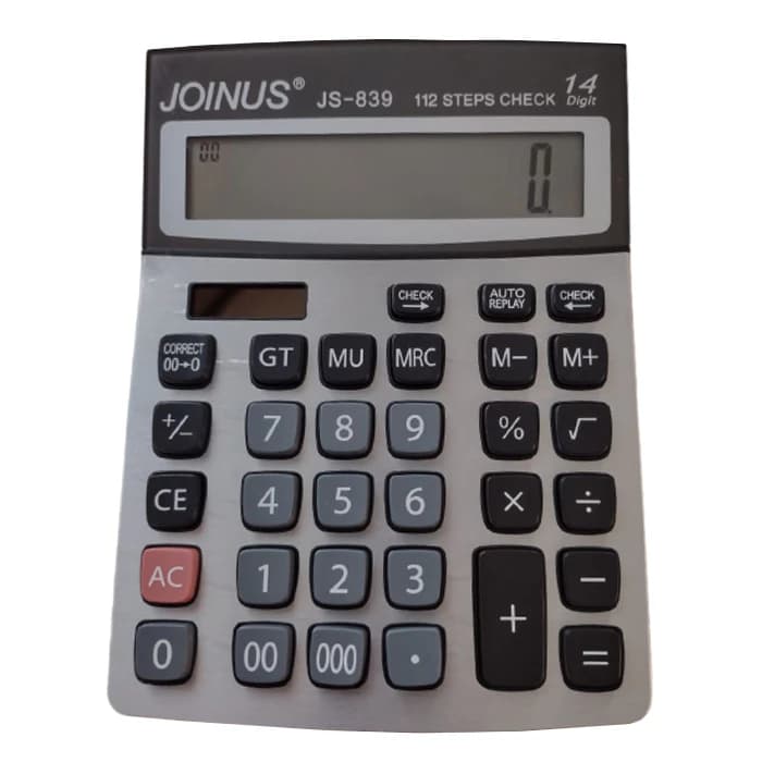 ماشین حساب جوینوس مدل JS-839 — تصویر ۲