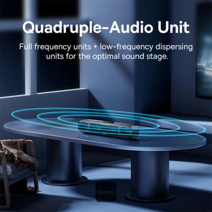 اسپیکر بلوتوثی باسئوس مدل AeQur DS10 — تصویر ۴