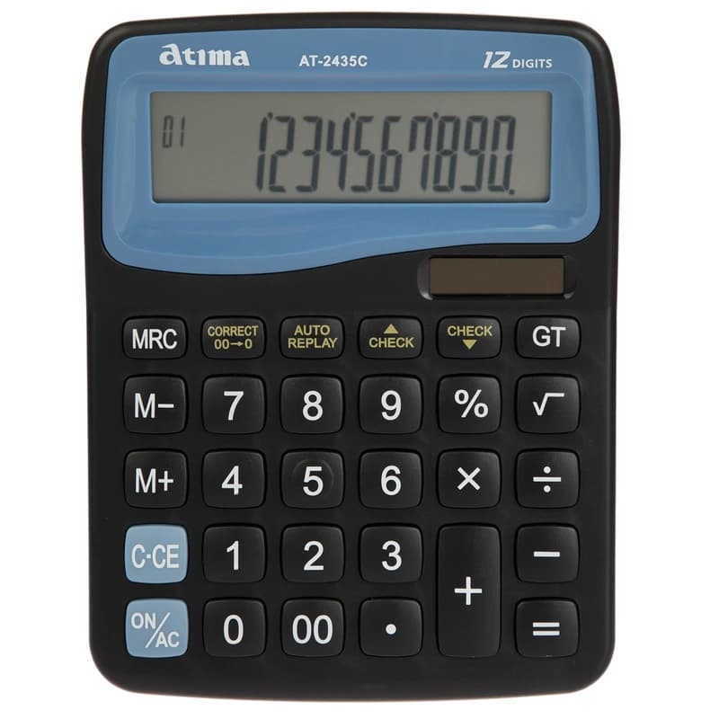 ماشین حساب آتیما مدل AT-2435C — تصویر ۲