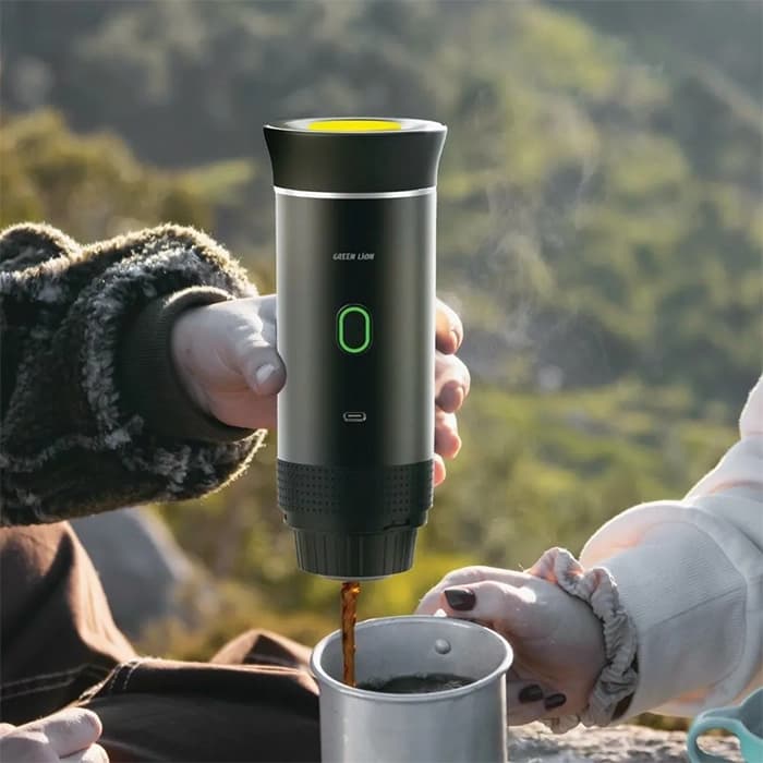 اسپرسو ساز قابل حمل گرین لاین مدل Coffee Maker Pro — تصویر ۴