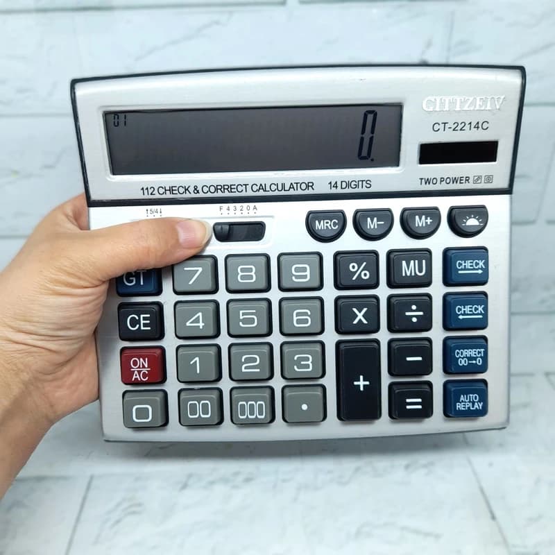 ماشین حساب سیتیزیو مدل CT-2214C — تصویر ۵