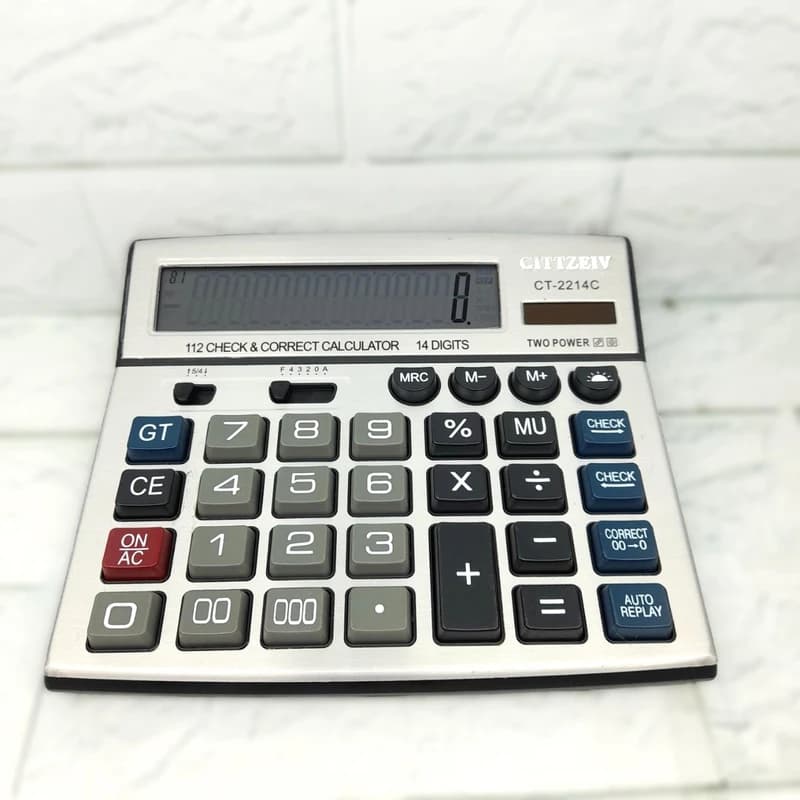 ماشین حساب سیتیزیو مدل CT-2214C — تصویر ۸