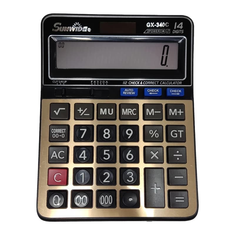 ماشین حساب سان واید مدل GX-340C — تصویر ۲