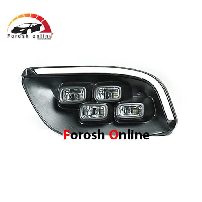 مه شکن پژو پارس طرح اپتیمایی led — تصویر ۴