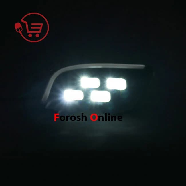 مه شکن پژو پارس طرح اپتیمایی led — تصویر ۵