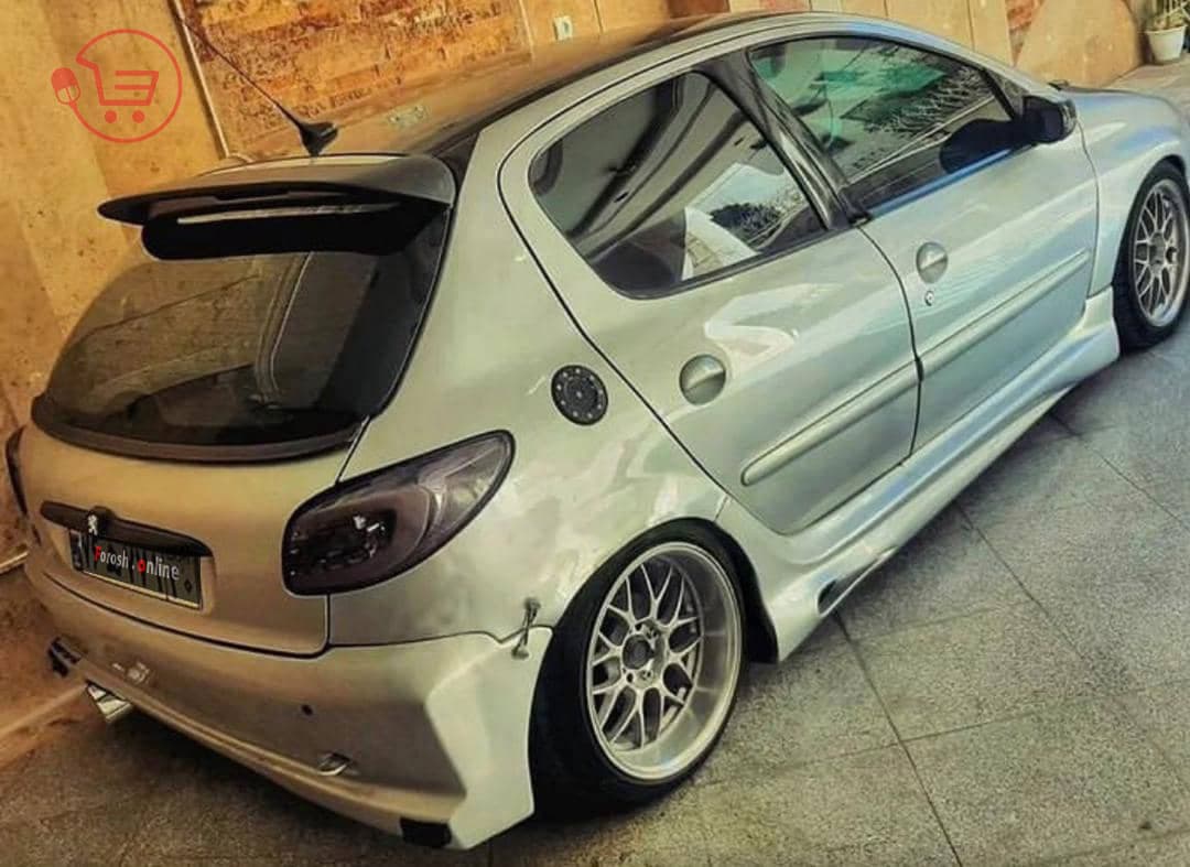 سپر عقب wrc 206 — تصویر ۸