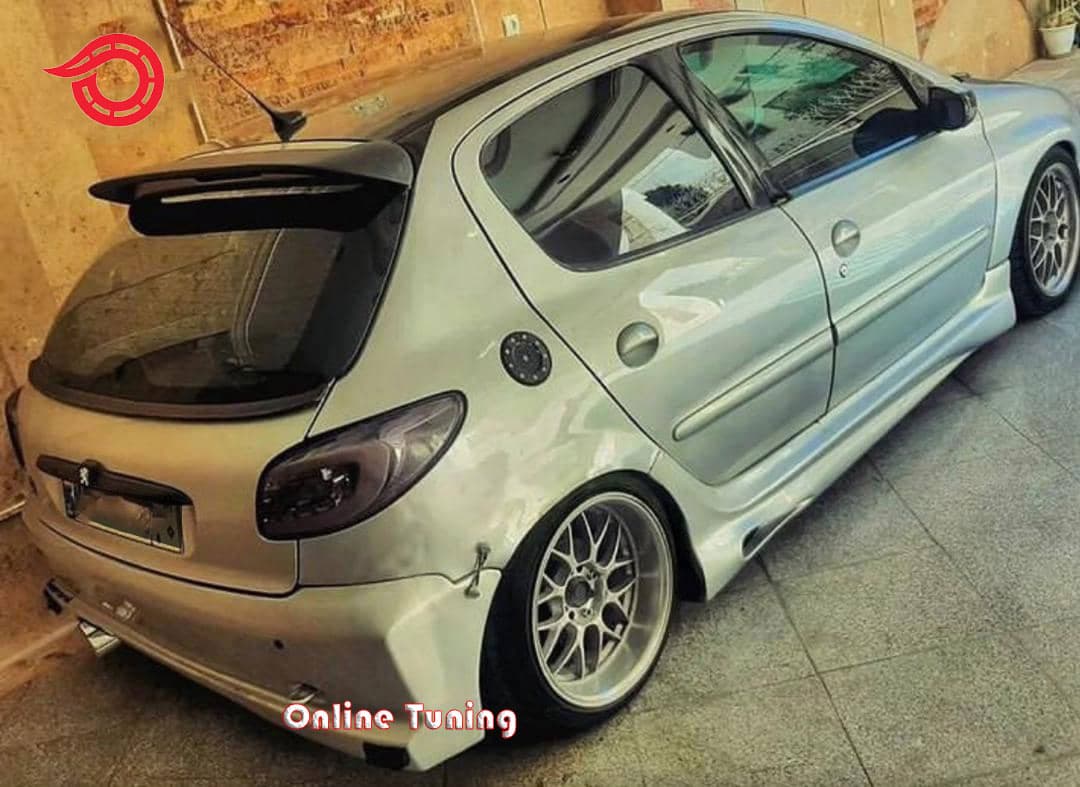 سپر عقب wrc 206 — تصویر ۵