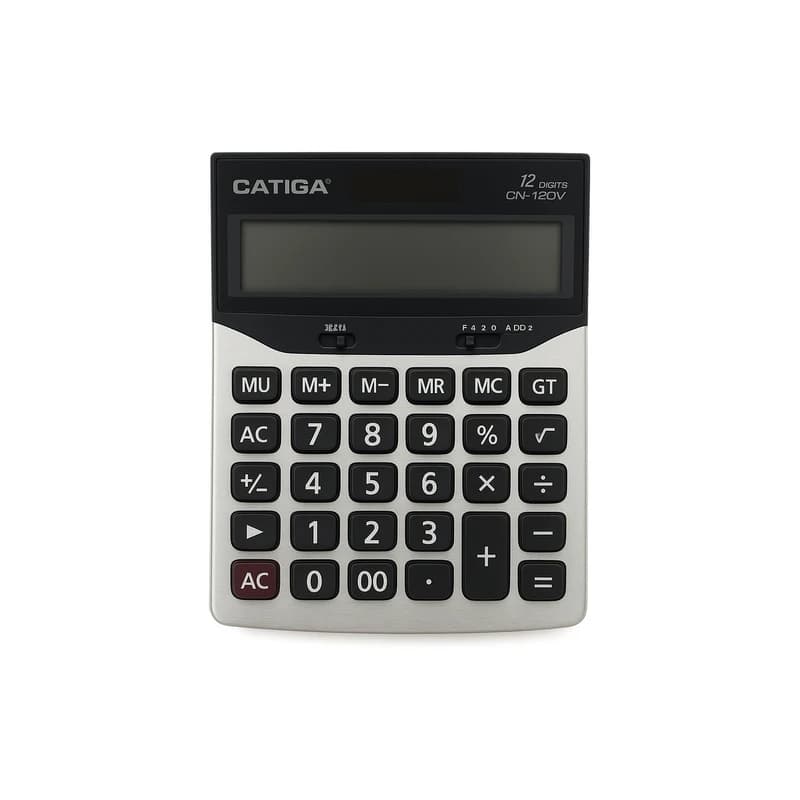 ماشین حساب کاتیگا مدل CN-120V — تصویر ۵