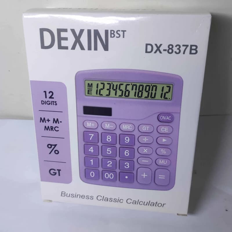 ماشین حساب دکسین مدل DX-837B — تصویر ۳
