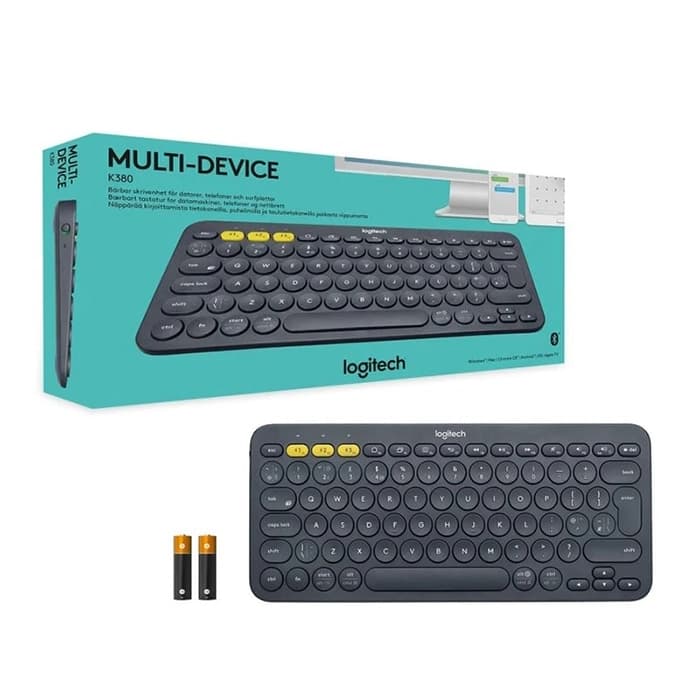 کیبورد بی سیم لاجیتک مدل K380 – مشکی — تصویر ۴