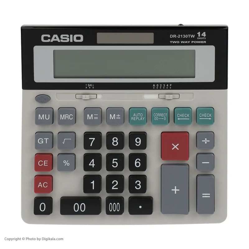 ماشین حساب سیتیزیو مدل DR-2130TW — تصویر ۸