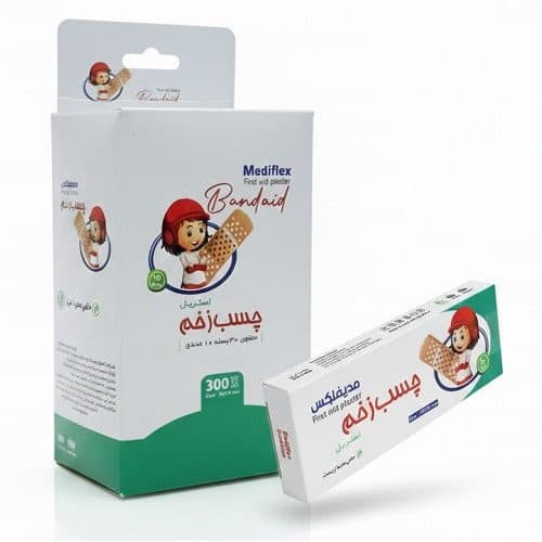 چسب زخم استریل مدیفلکس 30 بسته 10 عددی