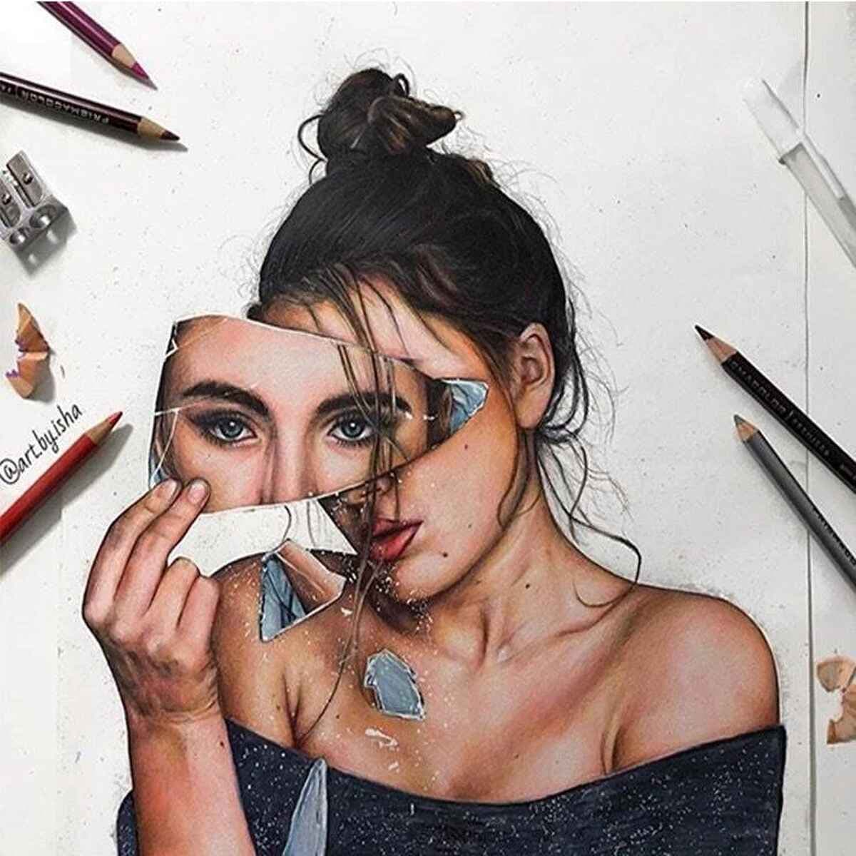 مدادرنگی 24 رنگ پریسماکالر طیف رنگ پوست — تصویر ۹