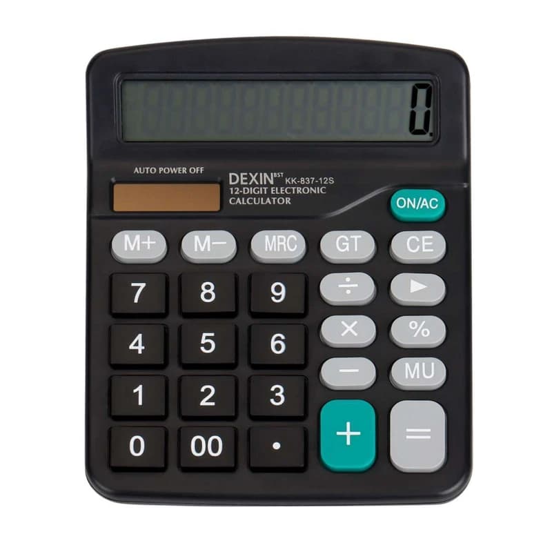 ماشین حساب مدل KK-837-12S — تصویر ۲