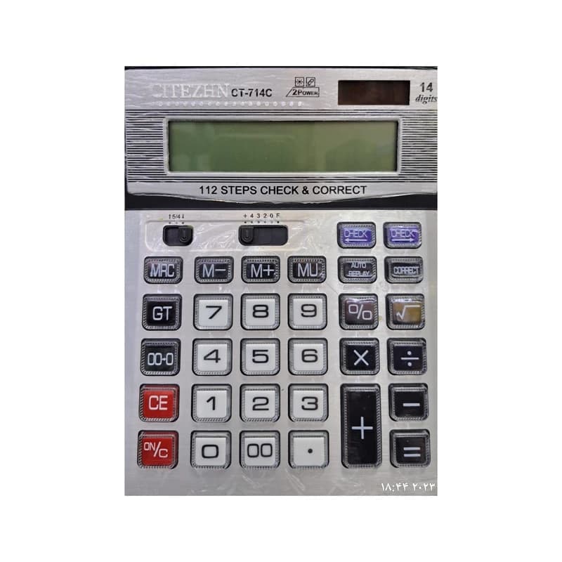 ماشین حساب سیتیژن مدل CT-714C — تصویر ۲