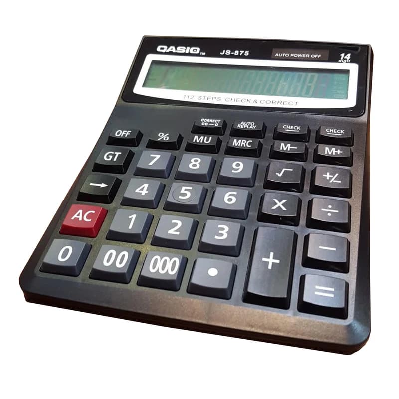 ماشین حساب مدل JS-875 — تصویر ۳