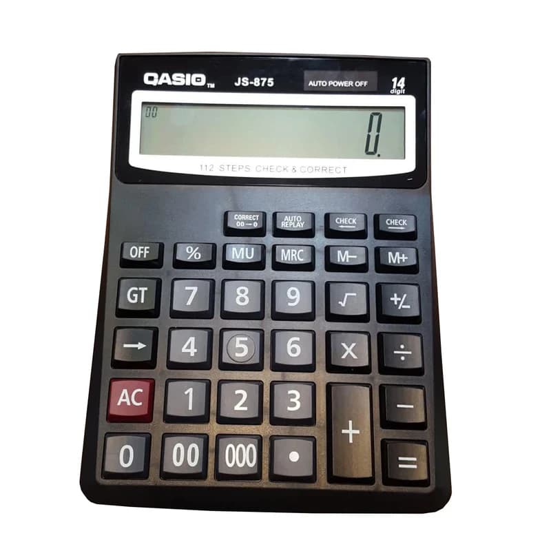 ماشین حساب مدل JS-875 — تصویر ۸