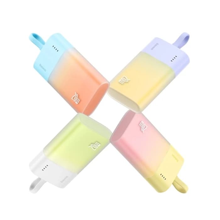 پاوربانک باسئوس مدل Popsicle ظرفیت 5200 میلی آمپر — تصویر ۳