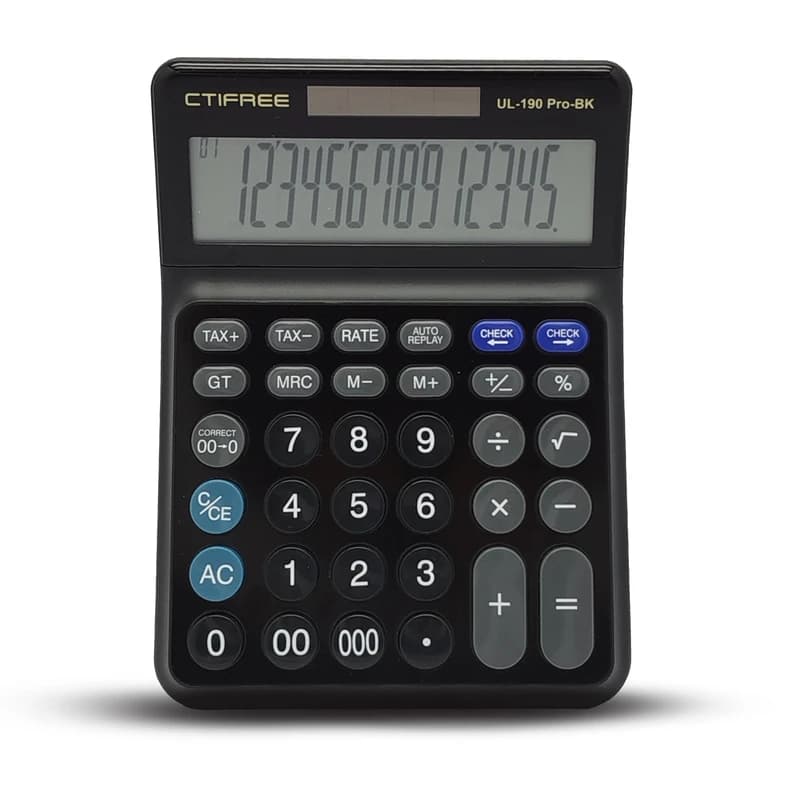 ماشین حساب سیتی فری مدل UL-190Pro — تصویر ۴