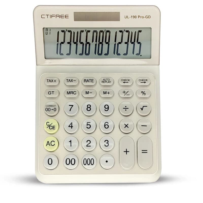 ماشین حساب سیتی فری مدل UL-190Pro — تصویر ۵