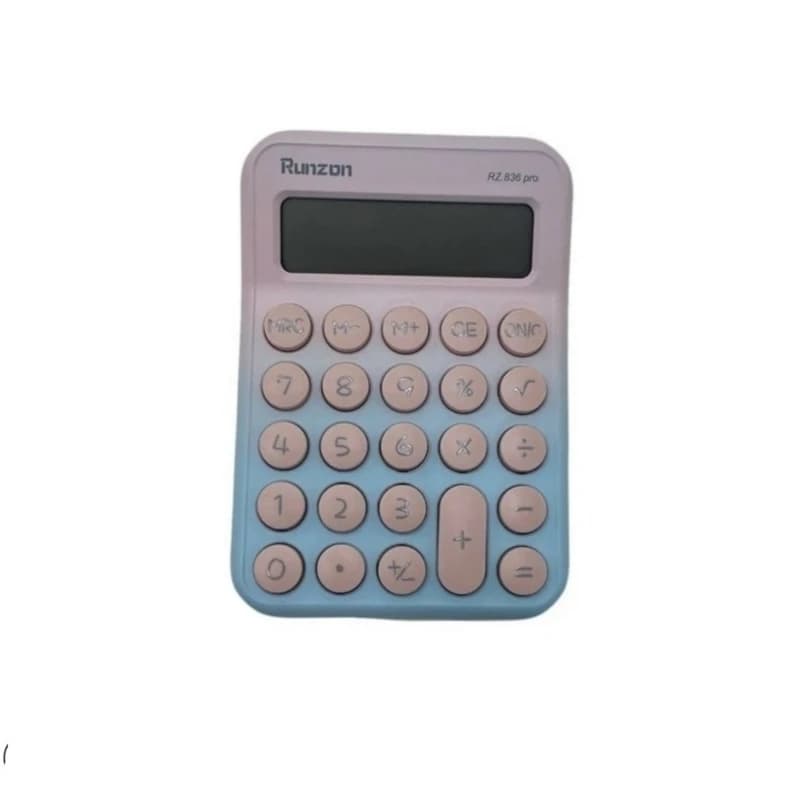 ماشین حساب طرح رنگی مدل RZ.836 — تصویر ۵
