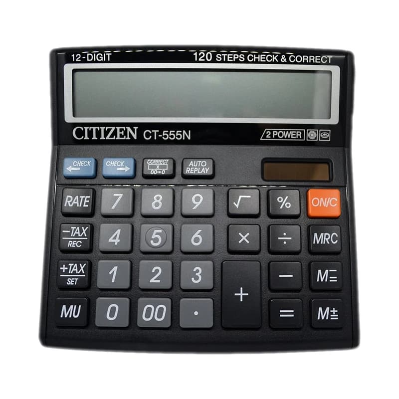 ماشین حساب سیتی زن مدل CT-555N — تصویر ۴