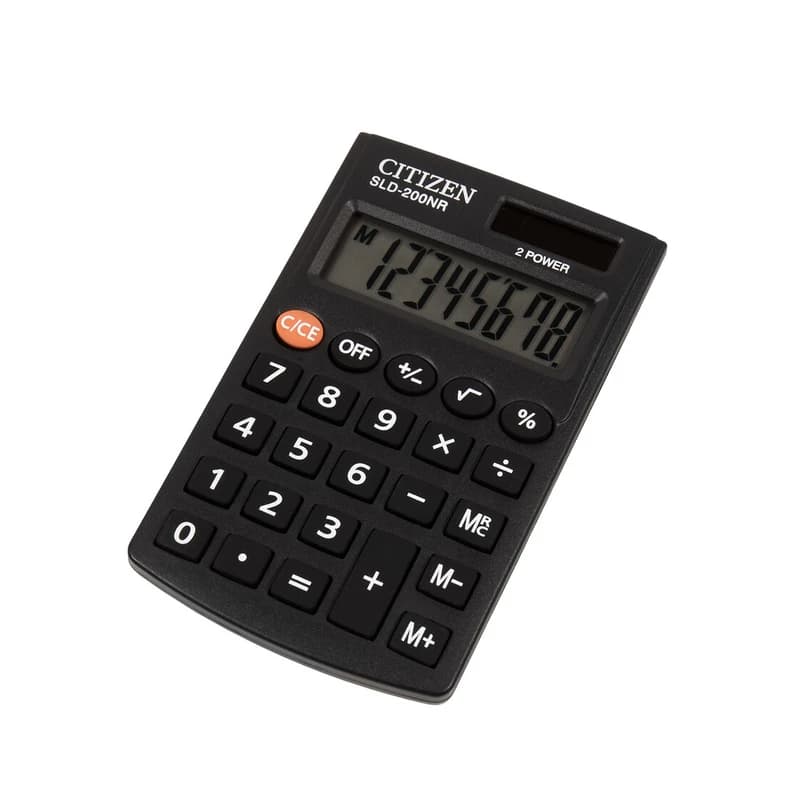 ماشین حساب سیتی زن مدل SLD-200NR — تصویر ۴