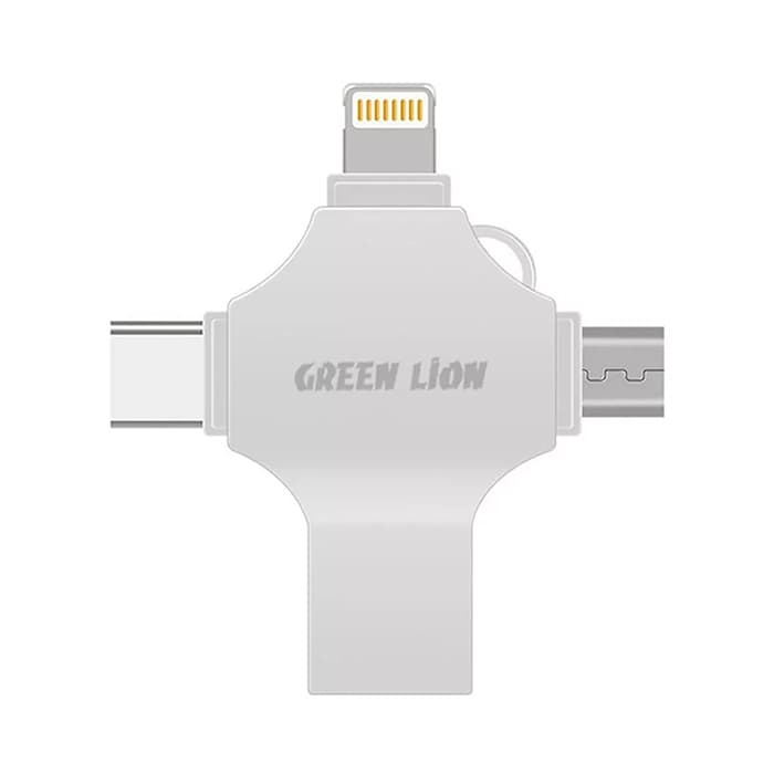 فلش مموری گرین لاین مدل GN4IN1USB128SL ظرفیت 64 گیگابایت — تصویر ۲