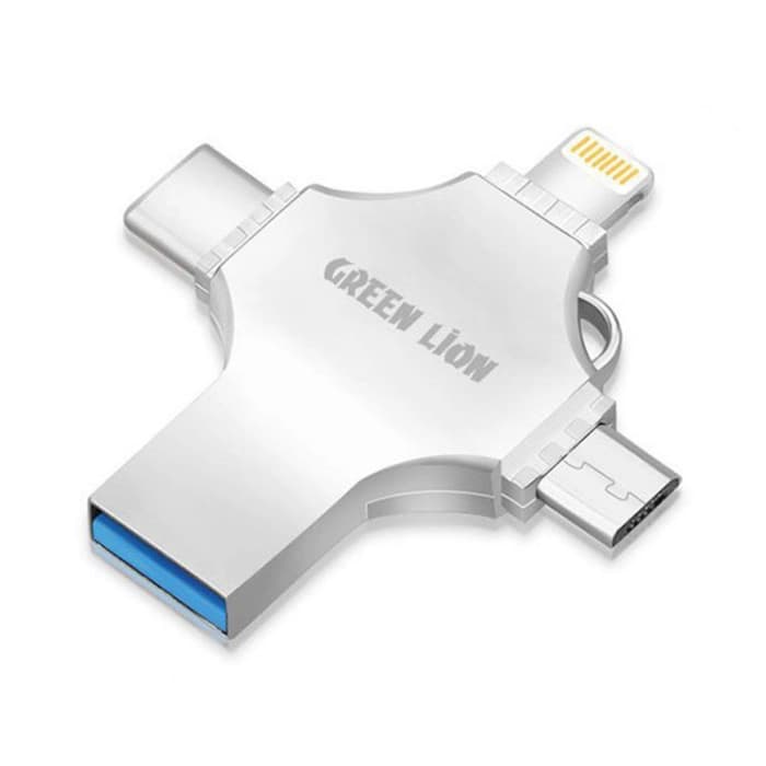 فلش مموری گرین لاین مدل GN4IN1USB128SL ظرفیت 64 گیگابایت — تصویر ۷