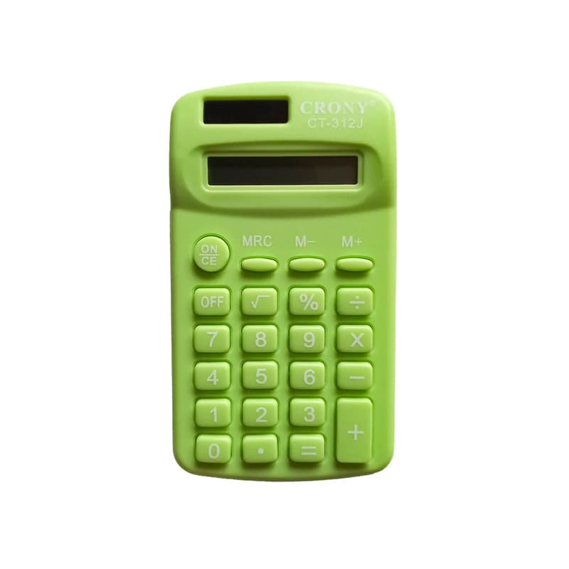 ماشین حساب کرونی مدل CT-312J طرح فانتزی کد 312 — تصویر ۶